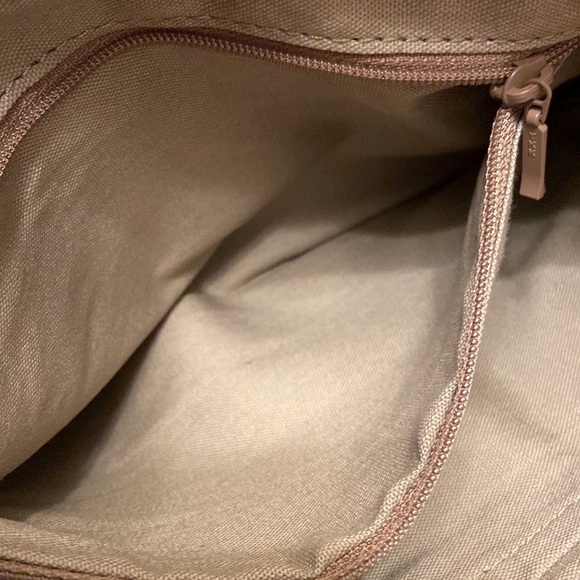 Bardot Rose Women’s Medium Tan Vegan Leather Satchel Shoulder Bag. - Picture 5 of 12